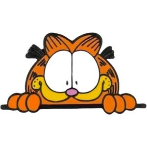 Garfield Enamel and Metal Cat Pin Brand New Sealed